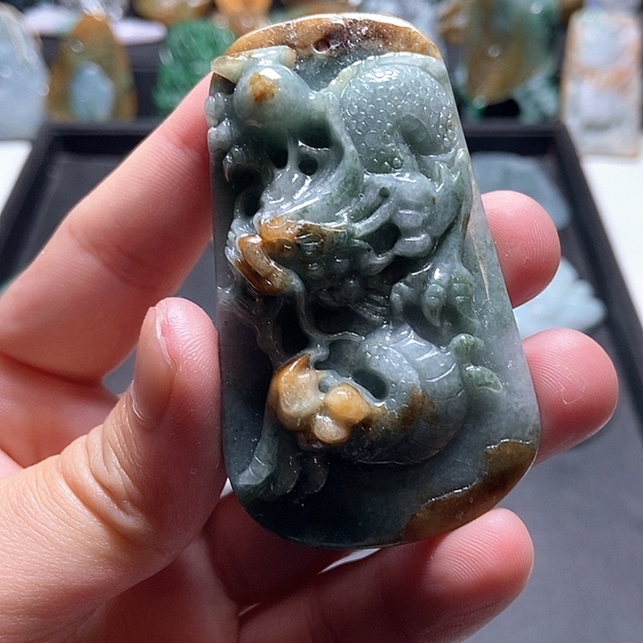 翡翠未镶嵌颈饰翡翠a货