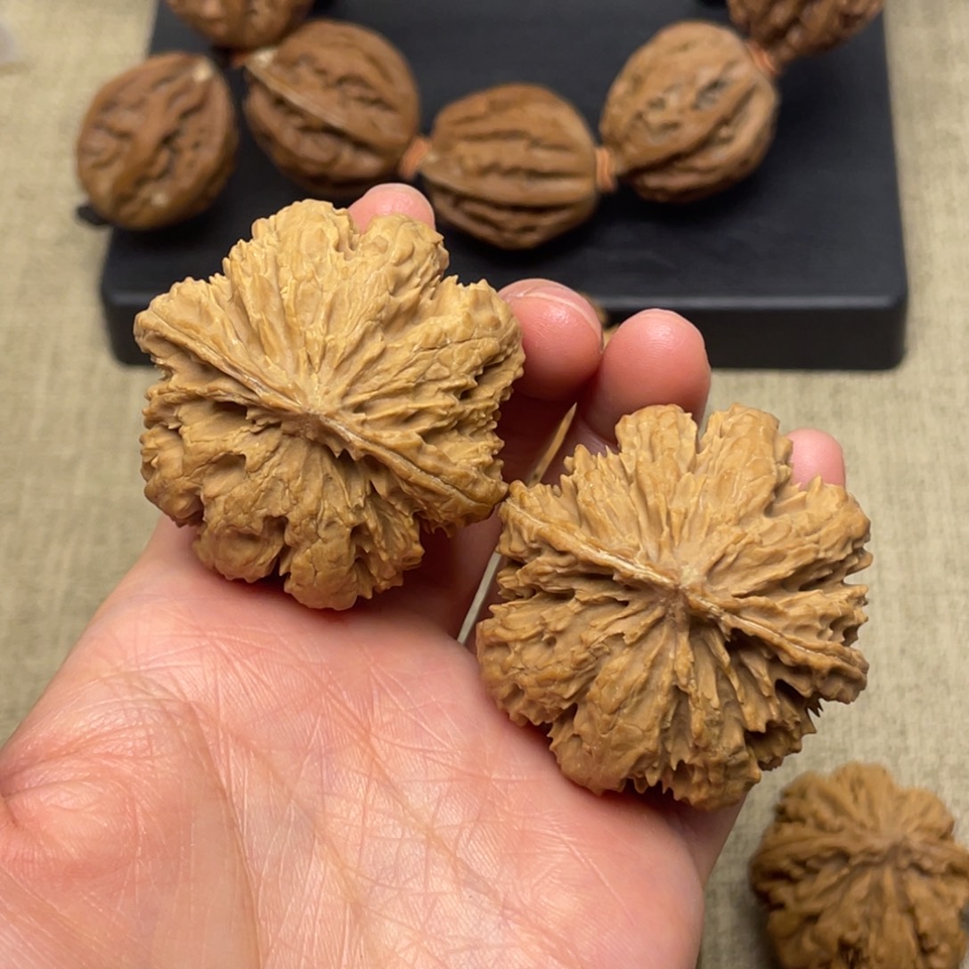 7***远文玩核桃把件秦岭核桃53号