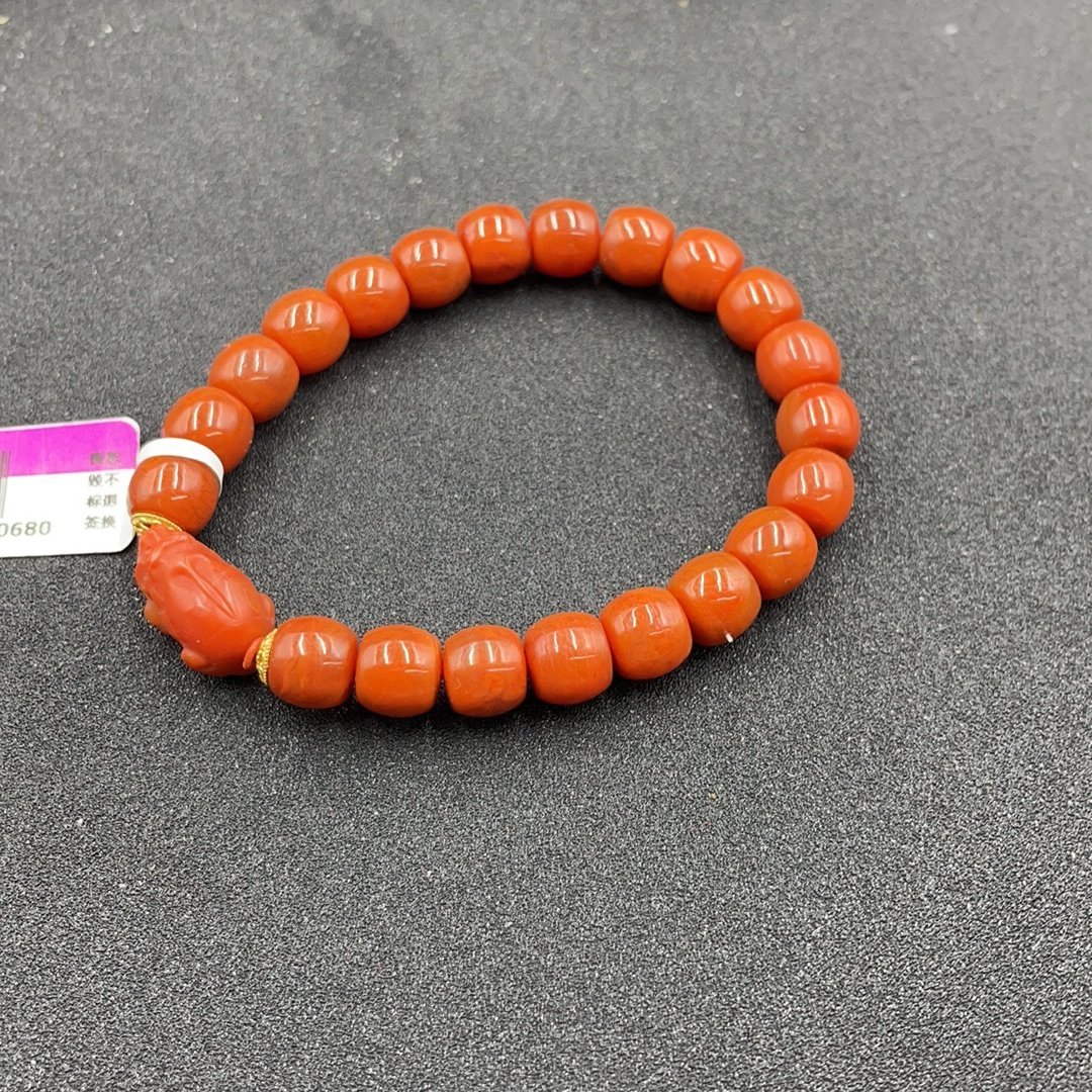 BY0225FPXQ标083 南红手串