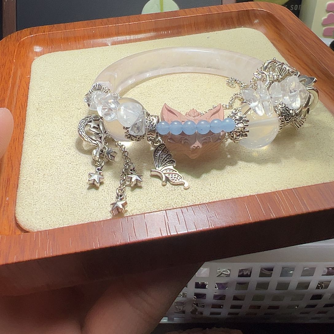 水晶未镶嵌手链水晶手链