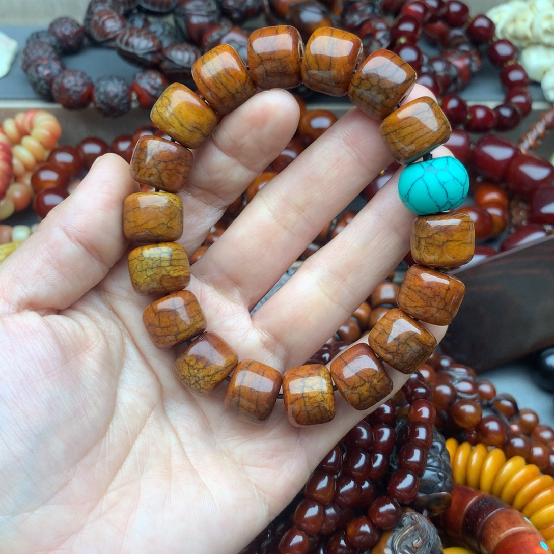 牛骨手串/手链笑**景牛骨