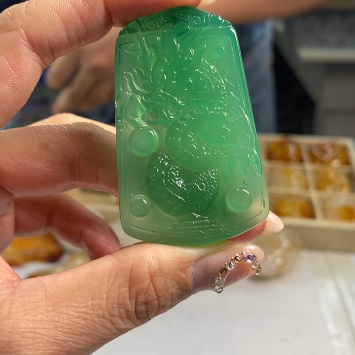 玛瑙/玉髓吊坠(不含链)未镶嵌