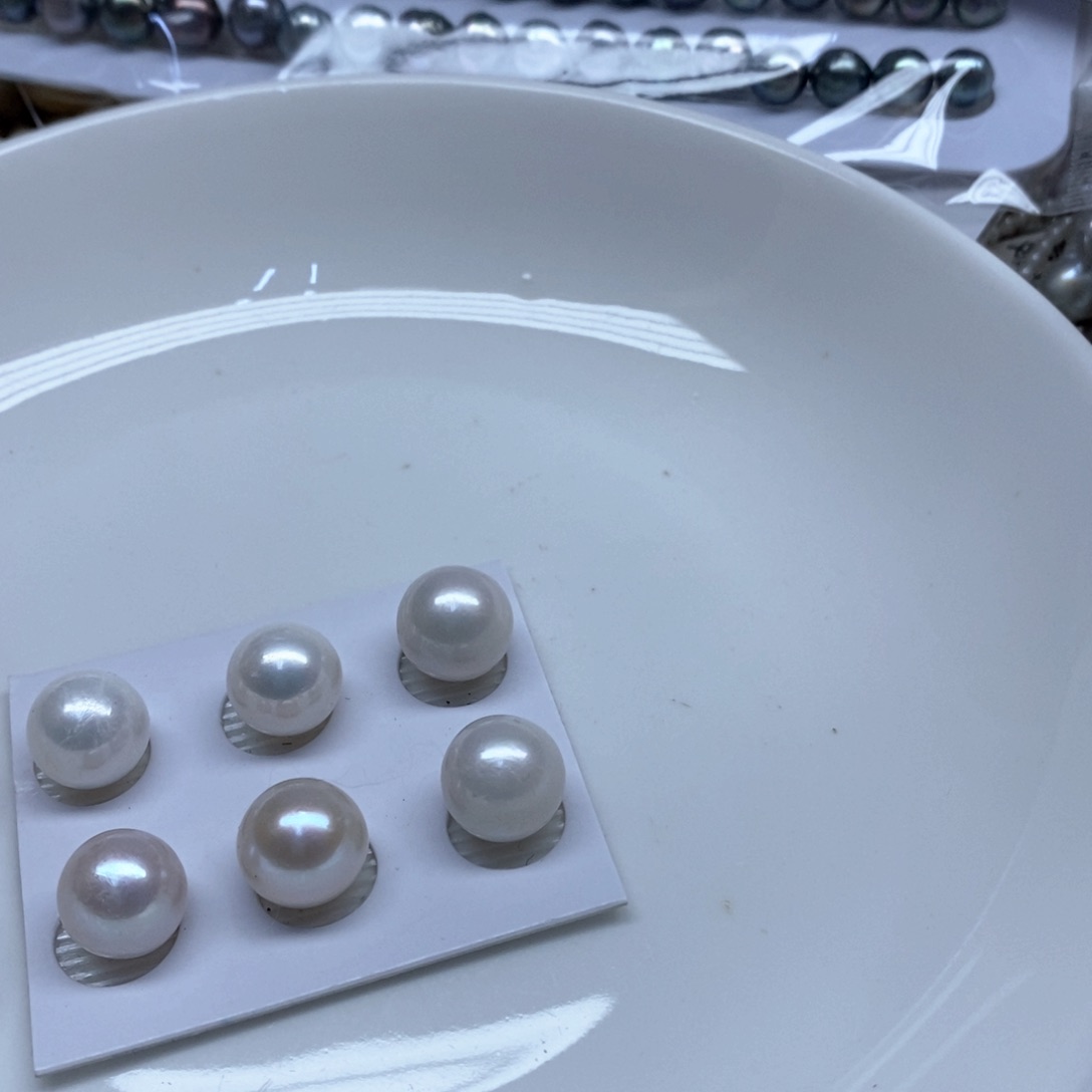 淡水珍珠颈饰未镶嵌发4个