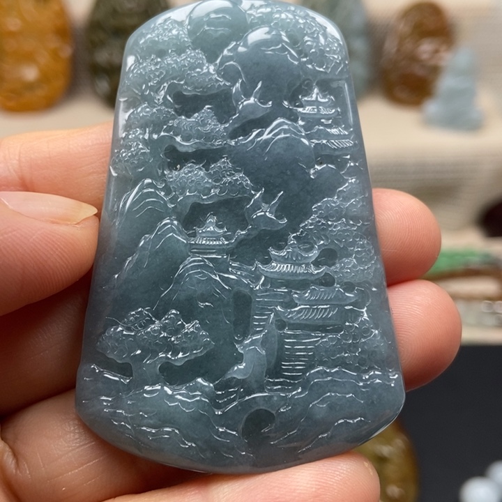 翡翠未镶嵌颈饰111111111111