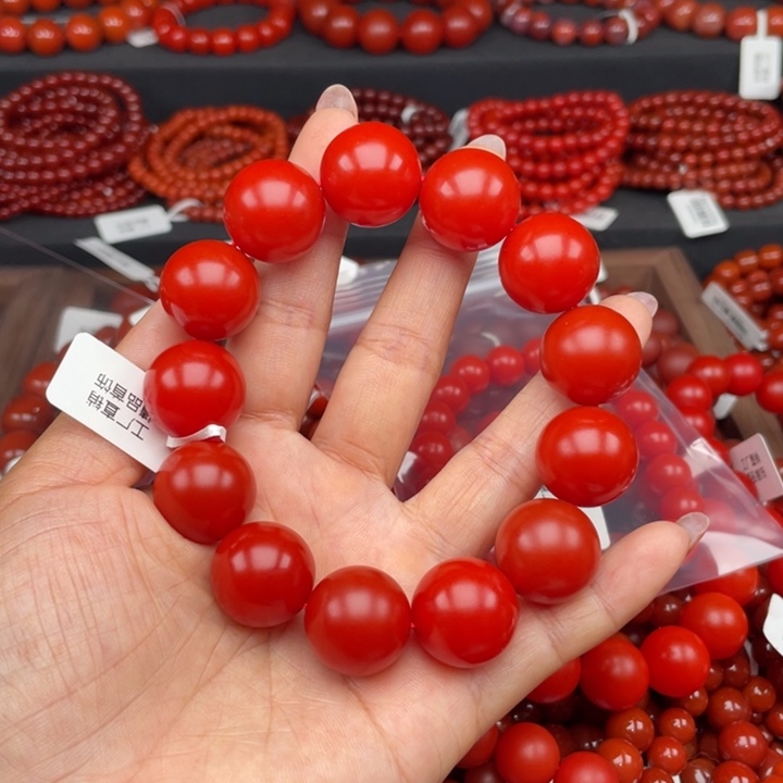 手链未镶嵌南红玛瑙万****馆