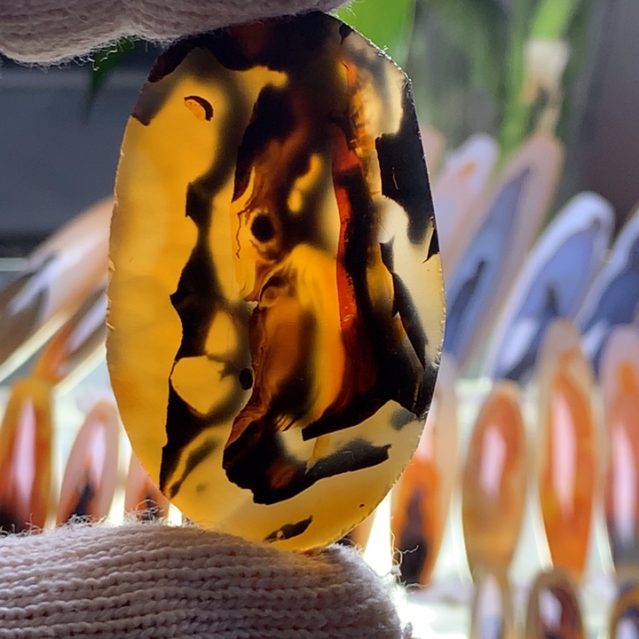 未镶嵌玛瑙/玉髓珠宝半成品98