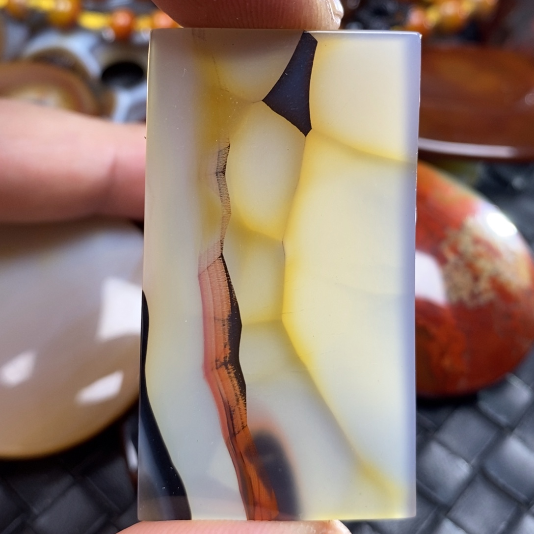 玛瑙/玉髓未镶嵌颈饰