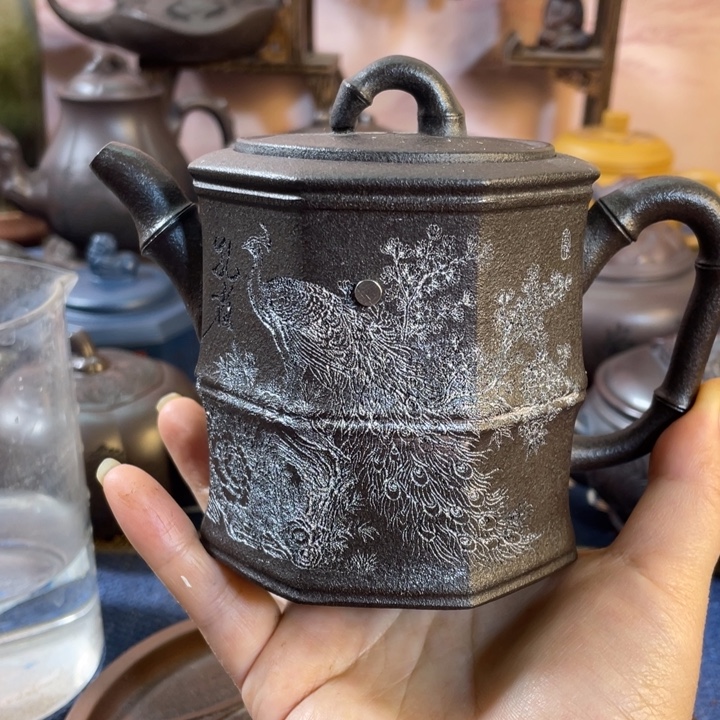 茶壶紫砂紫砂茶具瑕疵