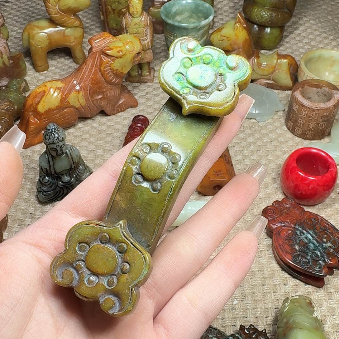 白玉菩提吊坠挂件