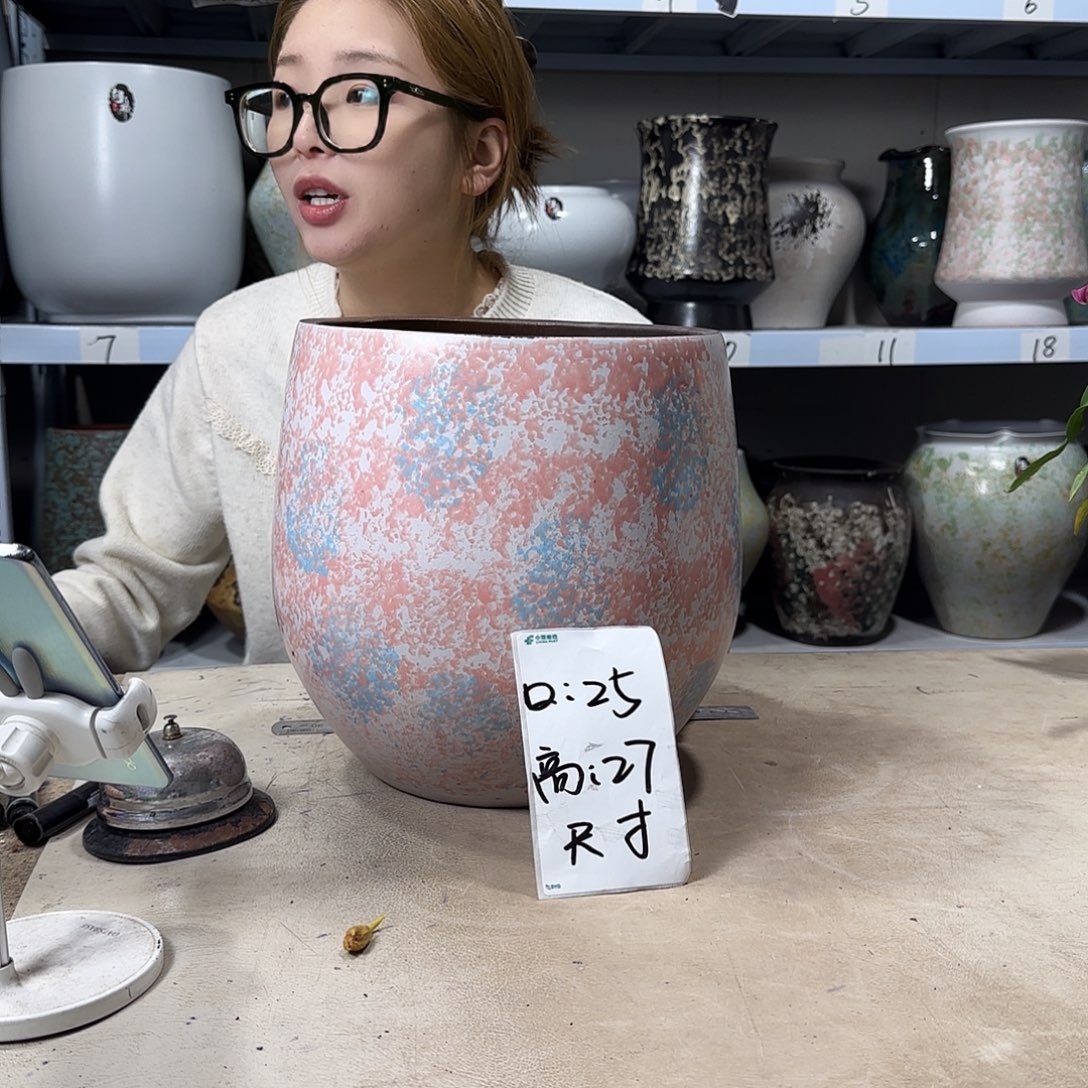 25@27 紫砂花盆尺寸