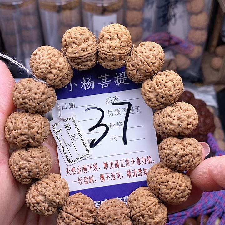 金刚菩提手串6瓣双龙