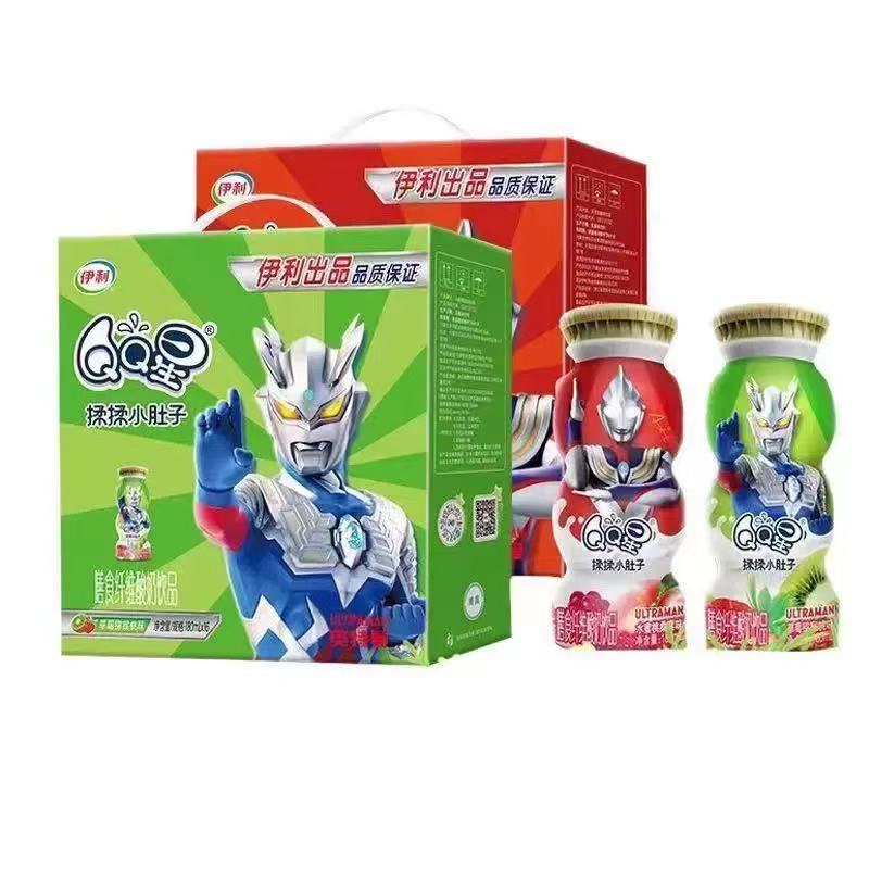 伊利qq星揉揉小肚子180ml*16瓶（8月产，喝到2026年2月）