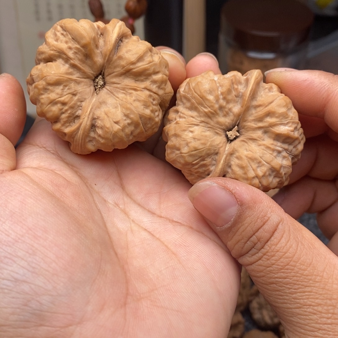 文玩核桃把件43蛤蟆头