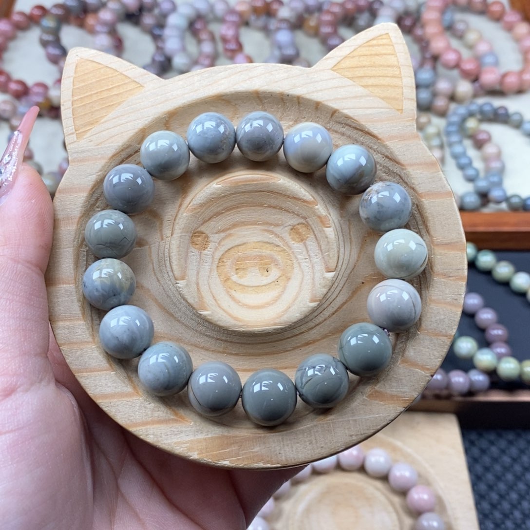 石英质玉手链未镶嵌a****师