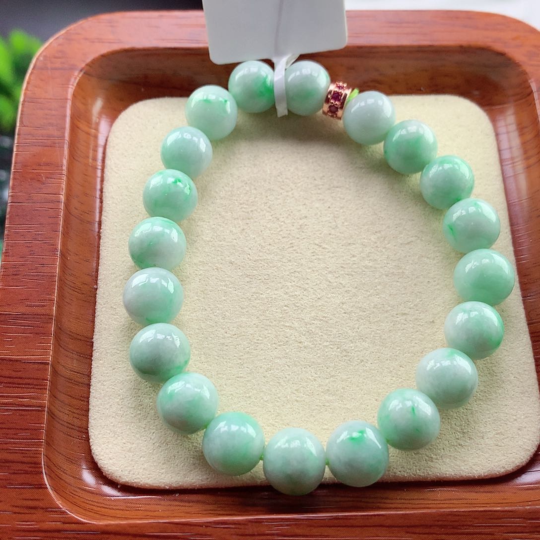 翡翠未镶嵌颈饰手串