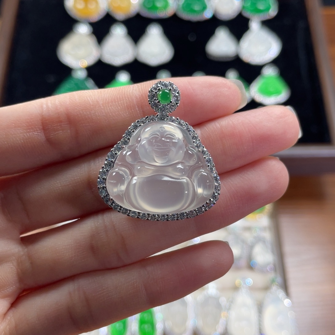 玛瑙/玉髓合金颈饰