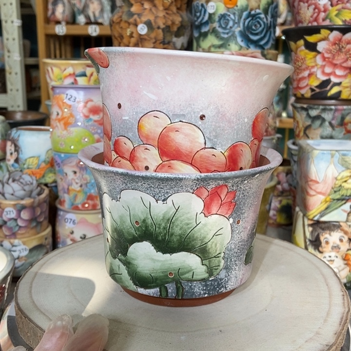 红陶景德镇艺术手绘作品