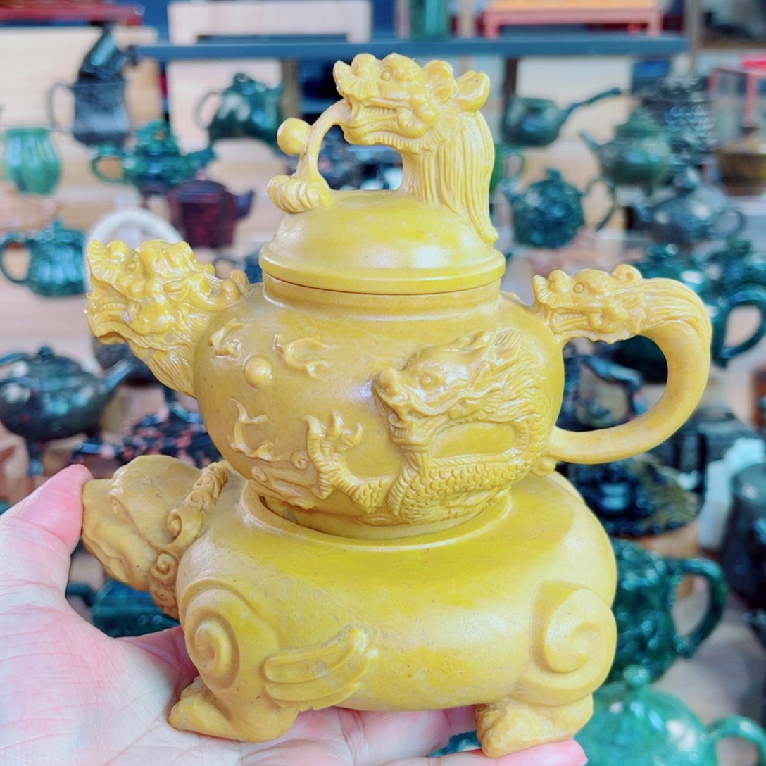 广***团天然石材手工雕刻