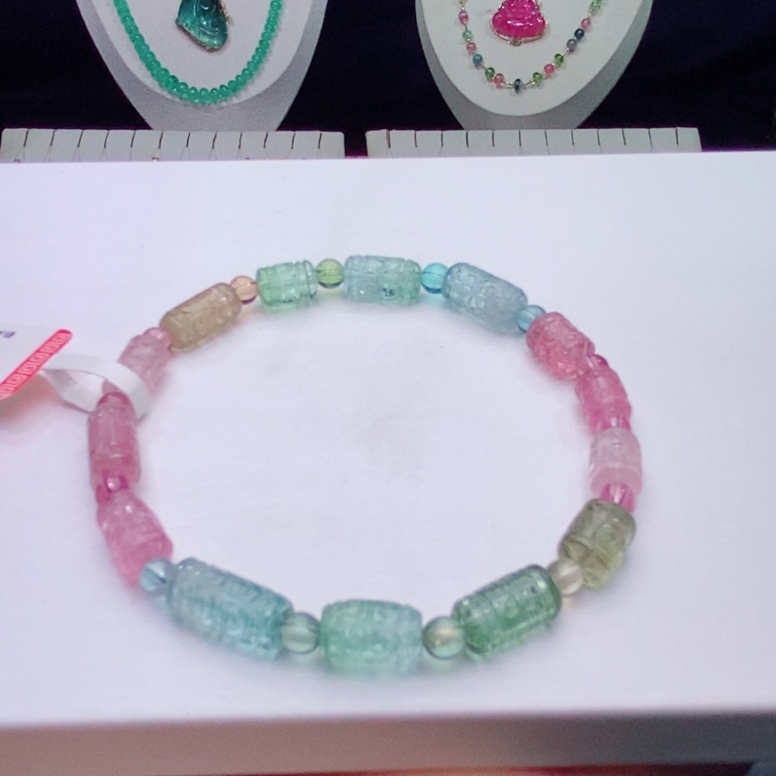 手链未镶嵌碧玺碧玺手链yy