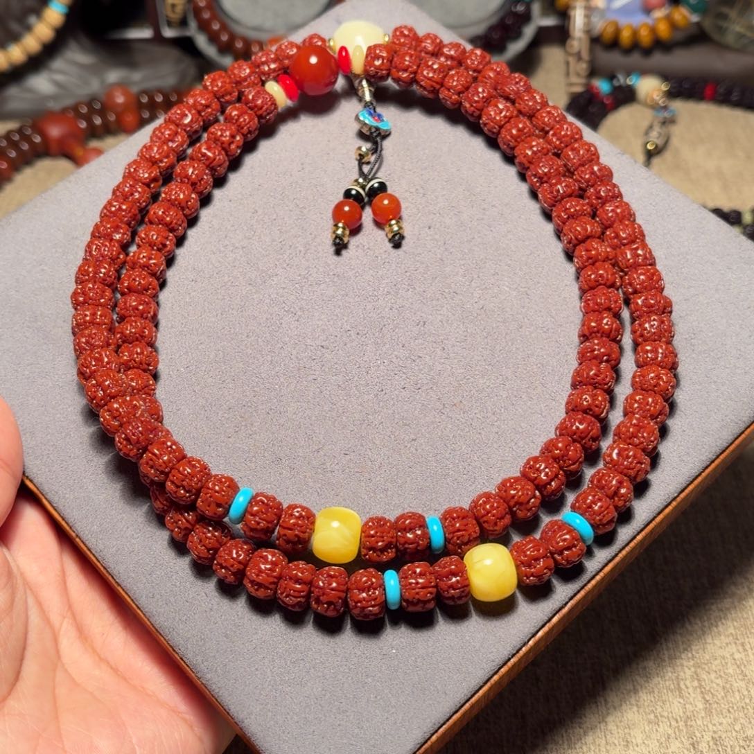 金刚菩提吊坠一代盘龙10mm