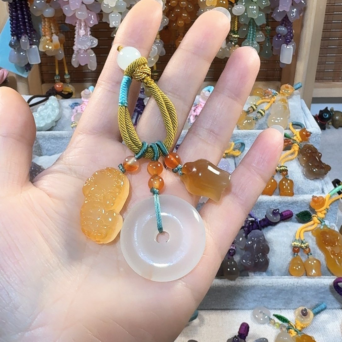 玛瑙/玉髓天然的玉髓玛瑙未镶嵌