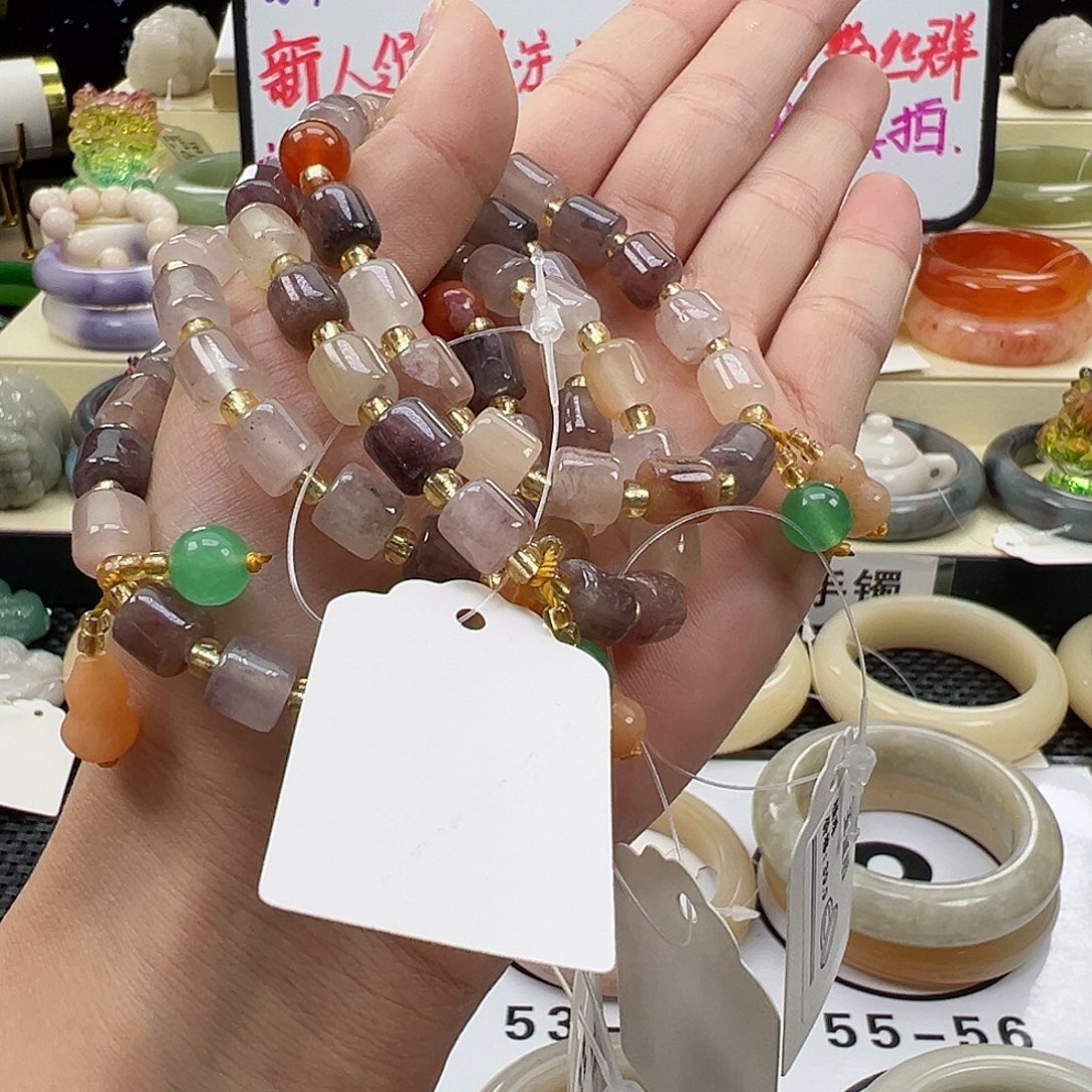 石英质玉未镶嵌手镯