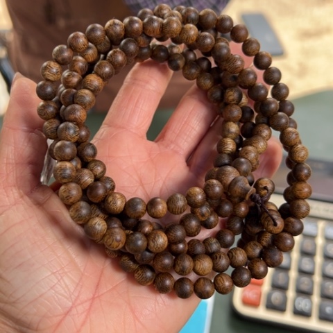 沉香手串白棋16克卡0.7多样性发1串