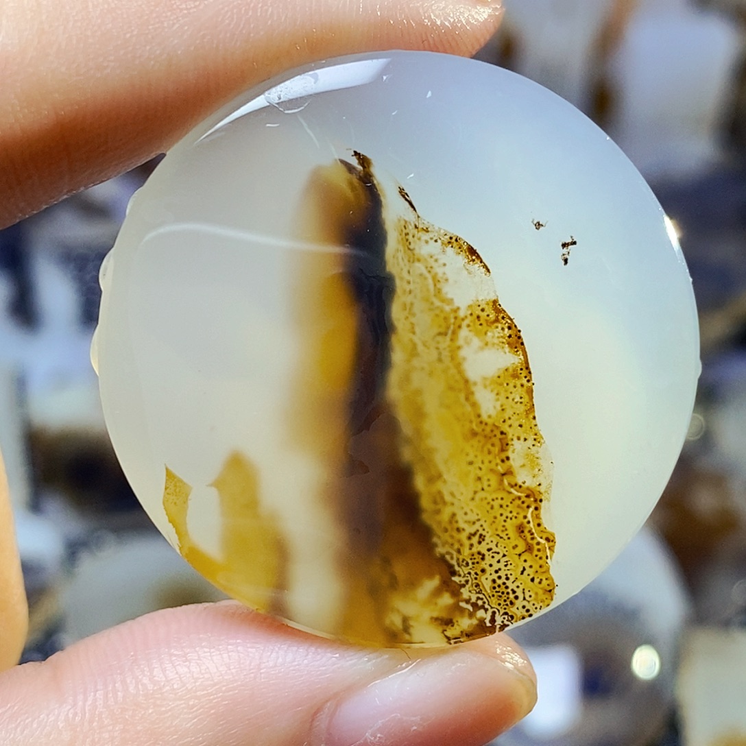 未镶嵌玛瑙/玉髓珠宝半成品