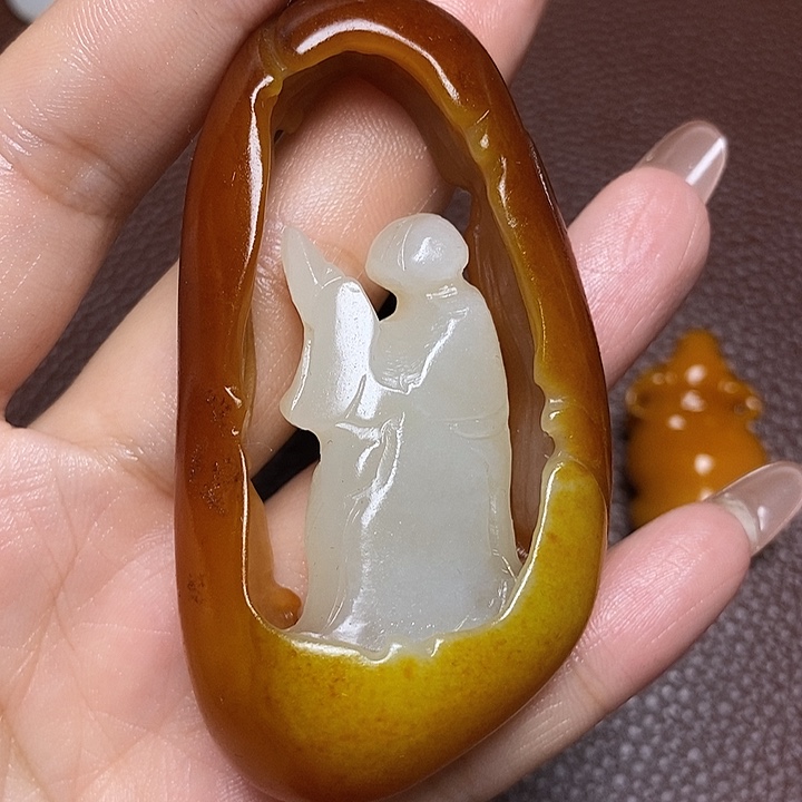 和田玉颈饰未镶嵌用****7