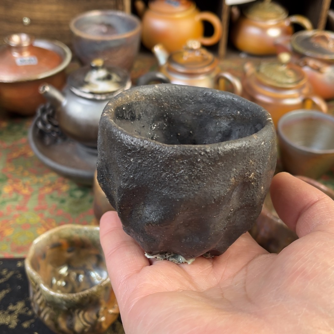 杯柴烧茶器主人杯子