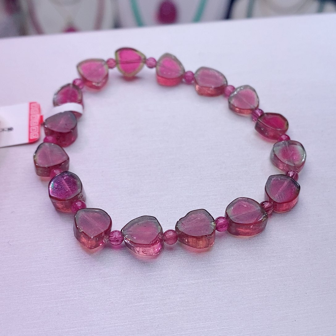 碧玺手链未镶嵌碧玺手链