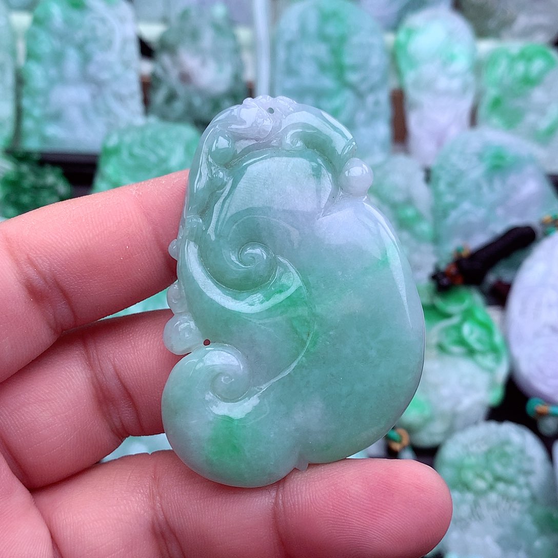 翡翠吊坠(不含链)未镶嵌