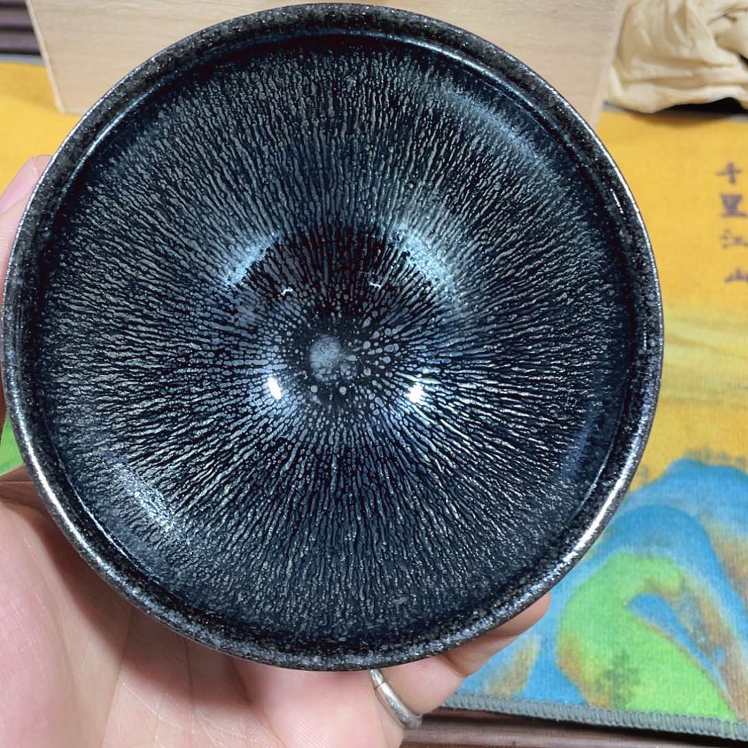 茶盏建窑建盏吴建兰精品分享5