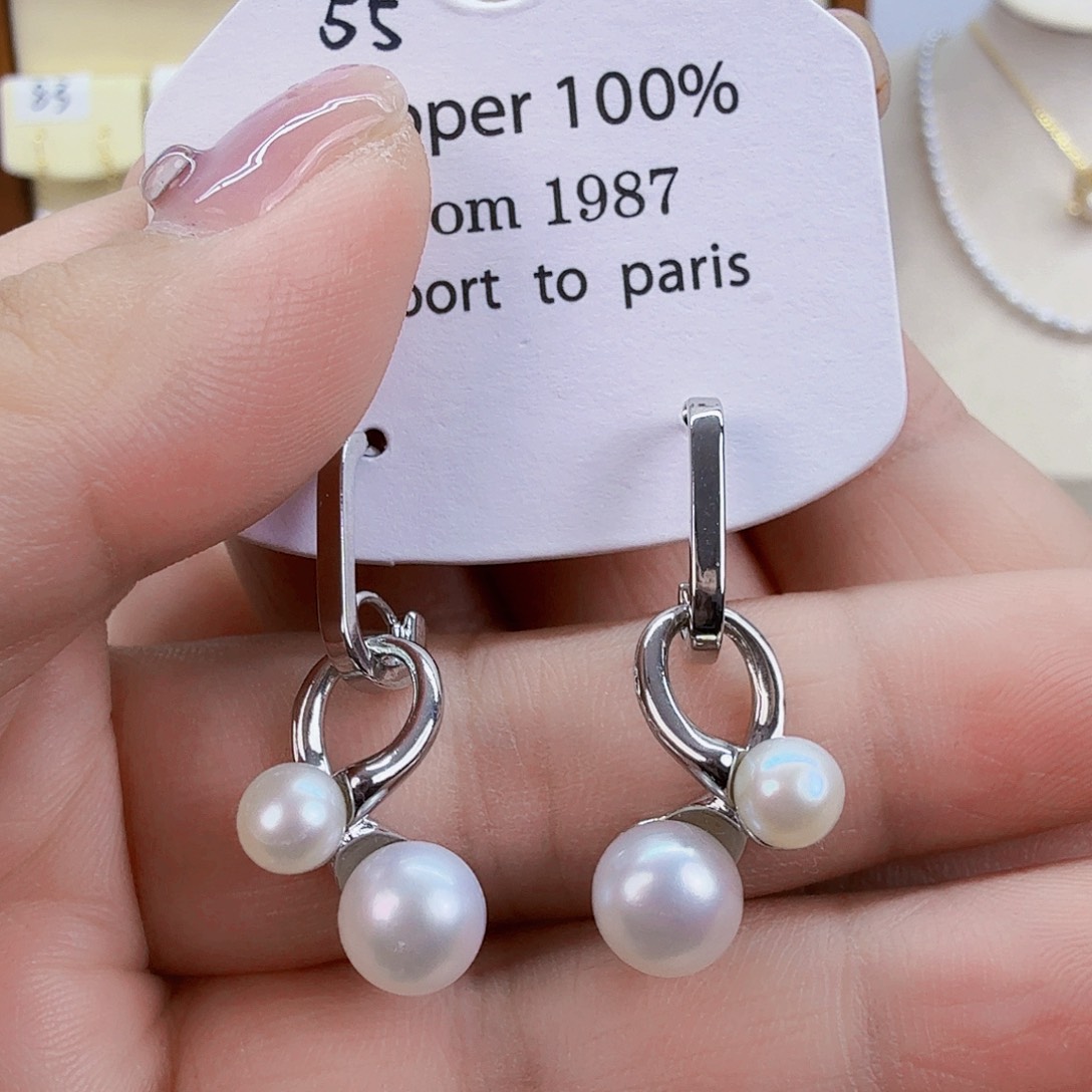 耳饰未镶嵌淡水珍珠