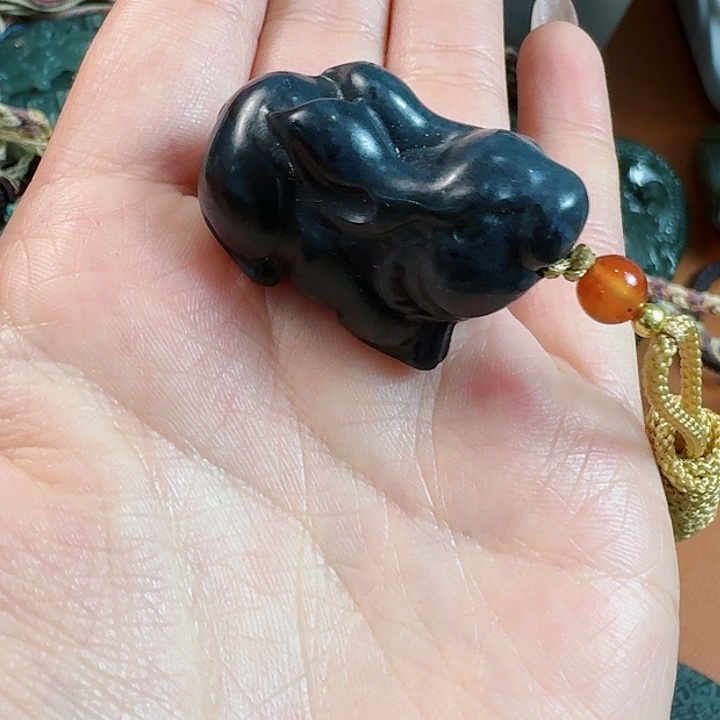 和田玉挂件未镶嵌