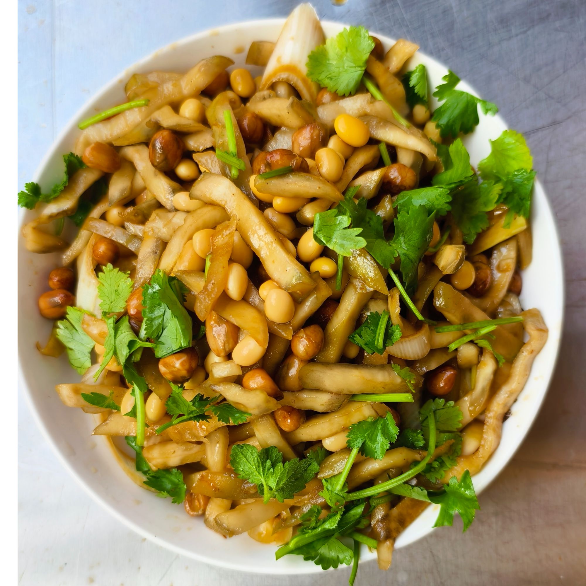 项城腊菜河南老式腌辣菜咸菜芥菜丝大缸腌制冲鼻子