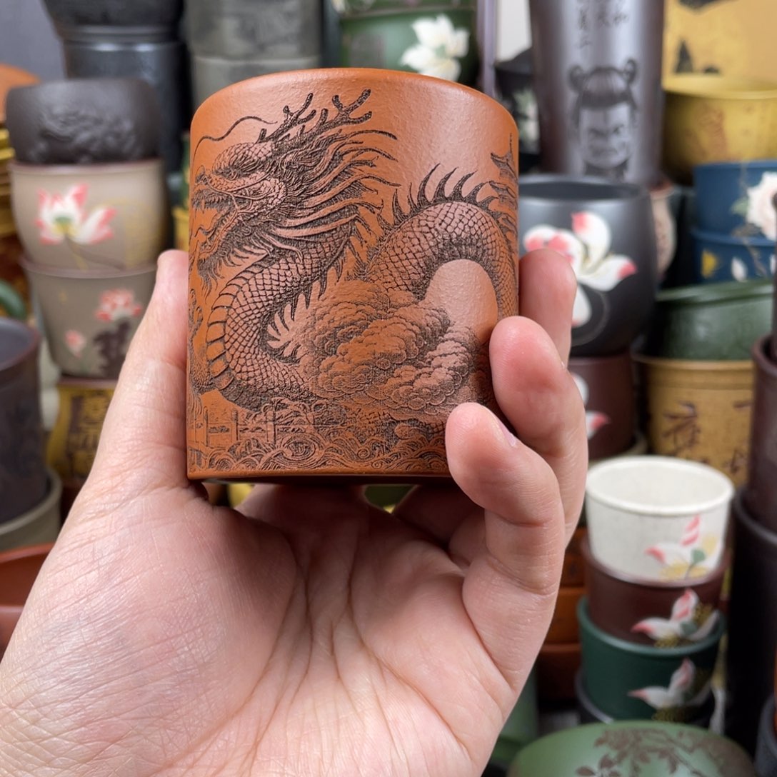 紫砂茶杯紫砂茶杯