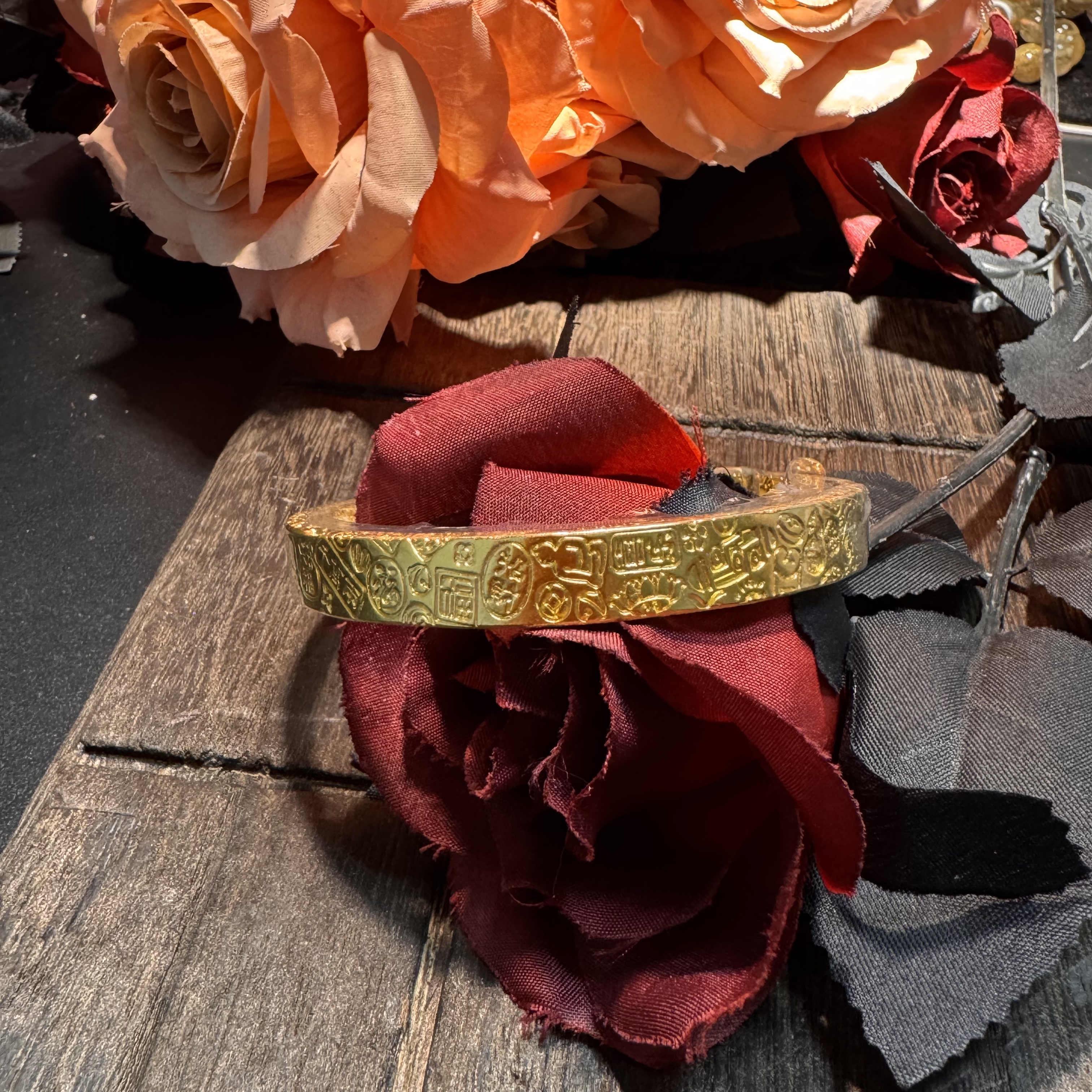 足银手镯 【可回收】吉言开口手镯足银999.9手工气质轻奢