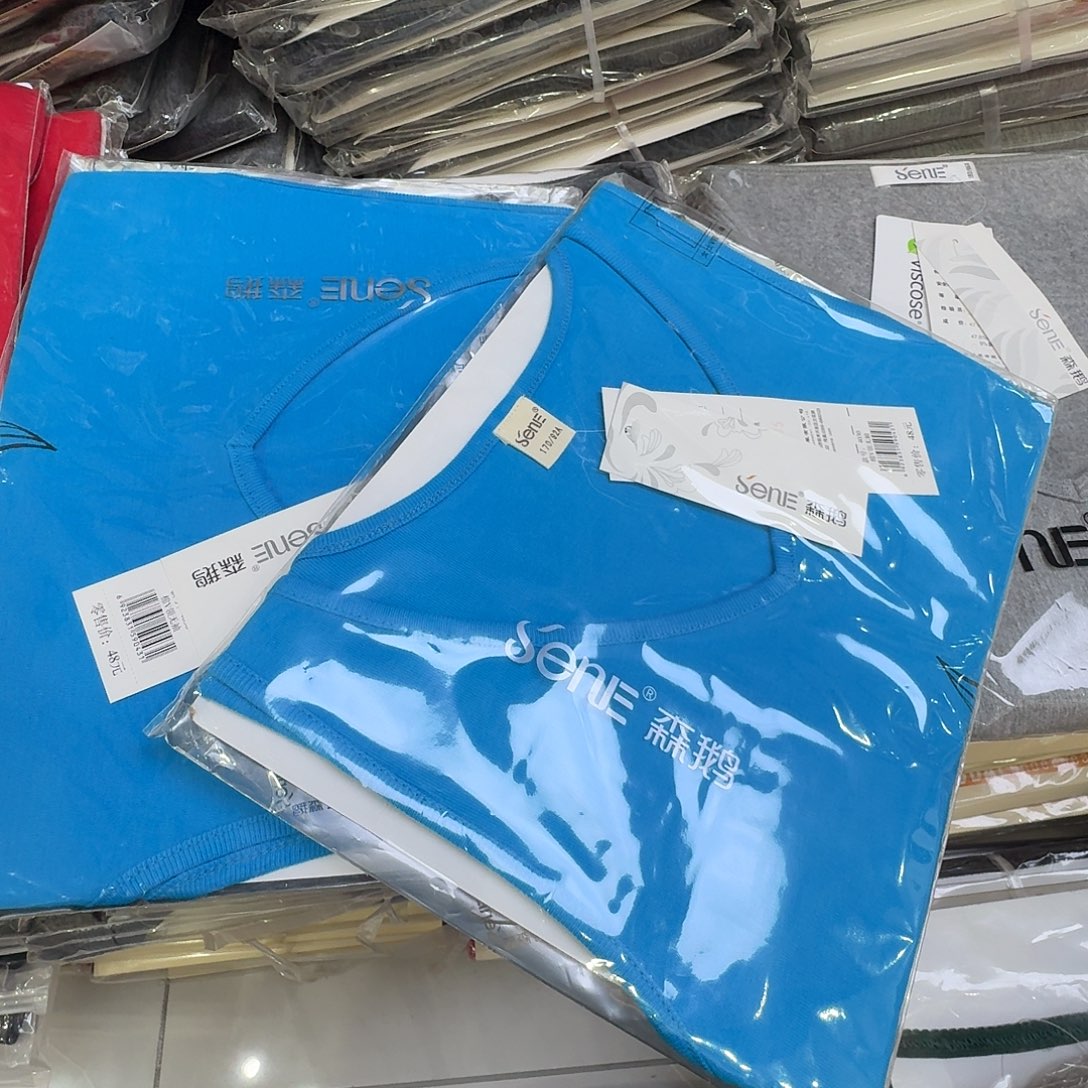 4030两件蓝色背心170