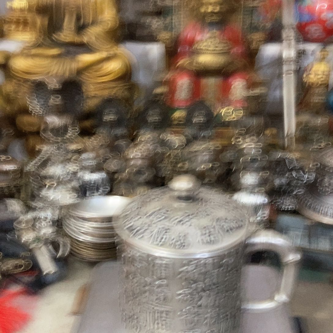 阳光铜摆件，老杨黄铜