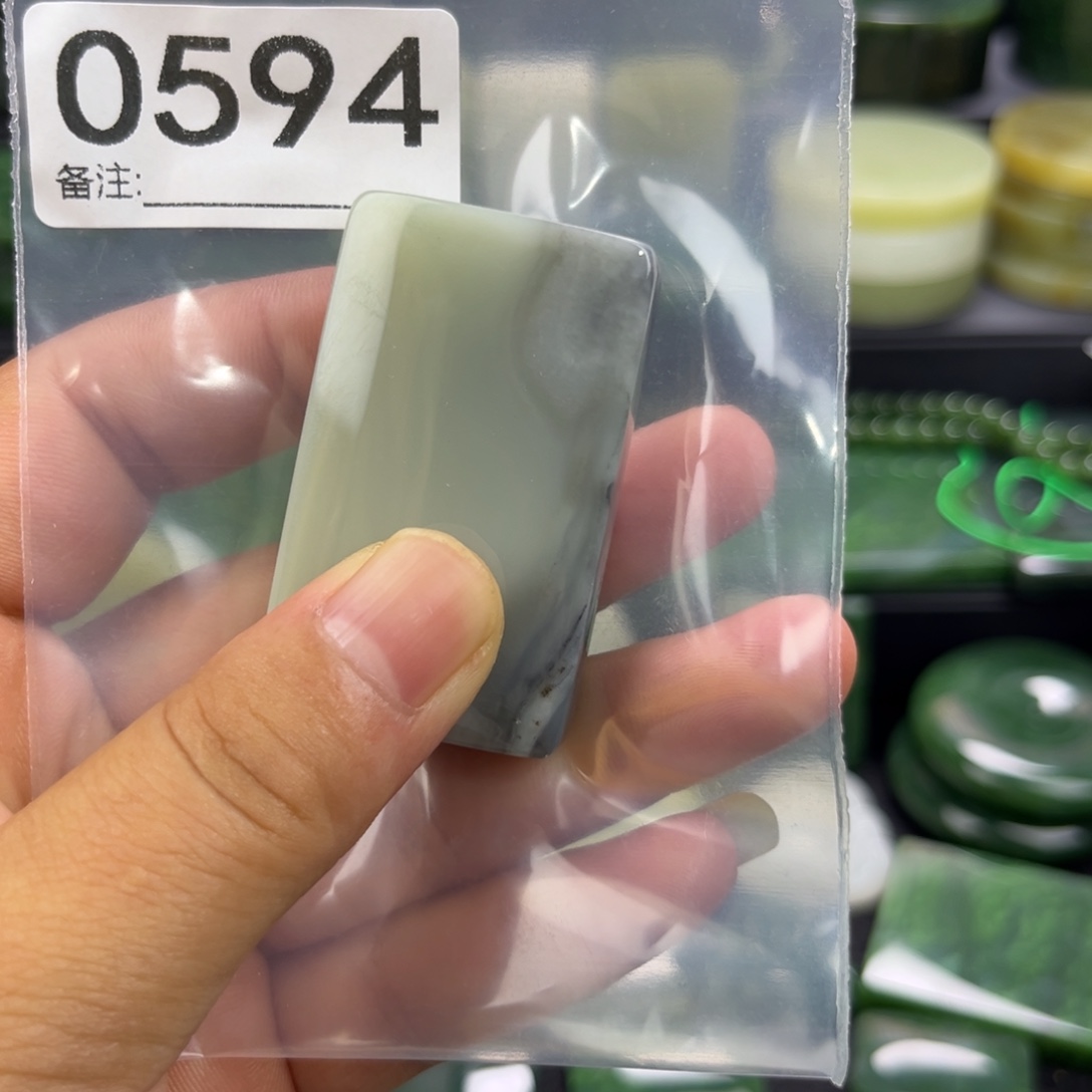 塔***府未镶嵌和田玉珠宝半成品
