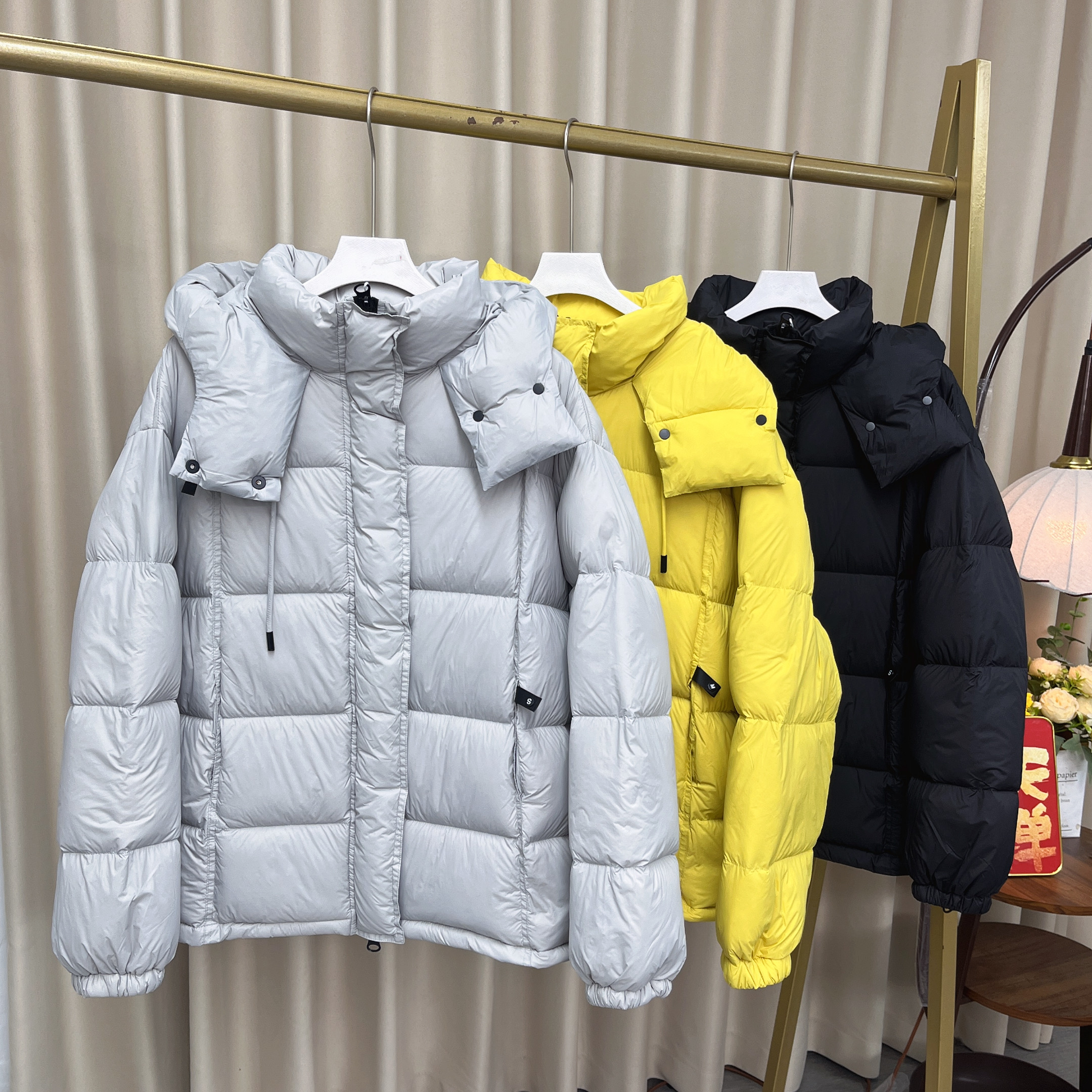 050女装外套休闲保暖百搭秋冬连帽加厚外套