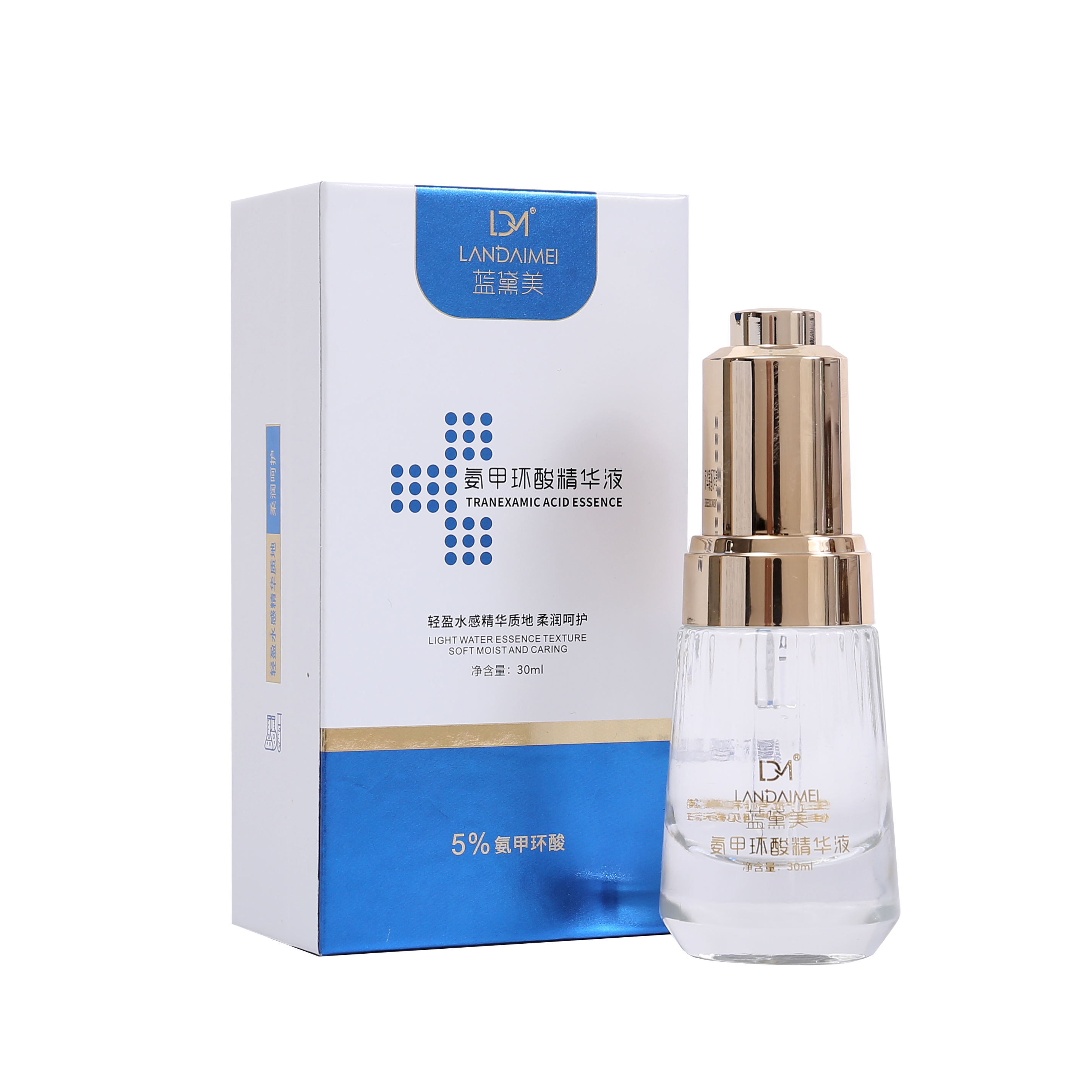 氨甲环酸精华修护保湿淡色沉提亮肤色舒缓细致淡化皮肤小金瓶