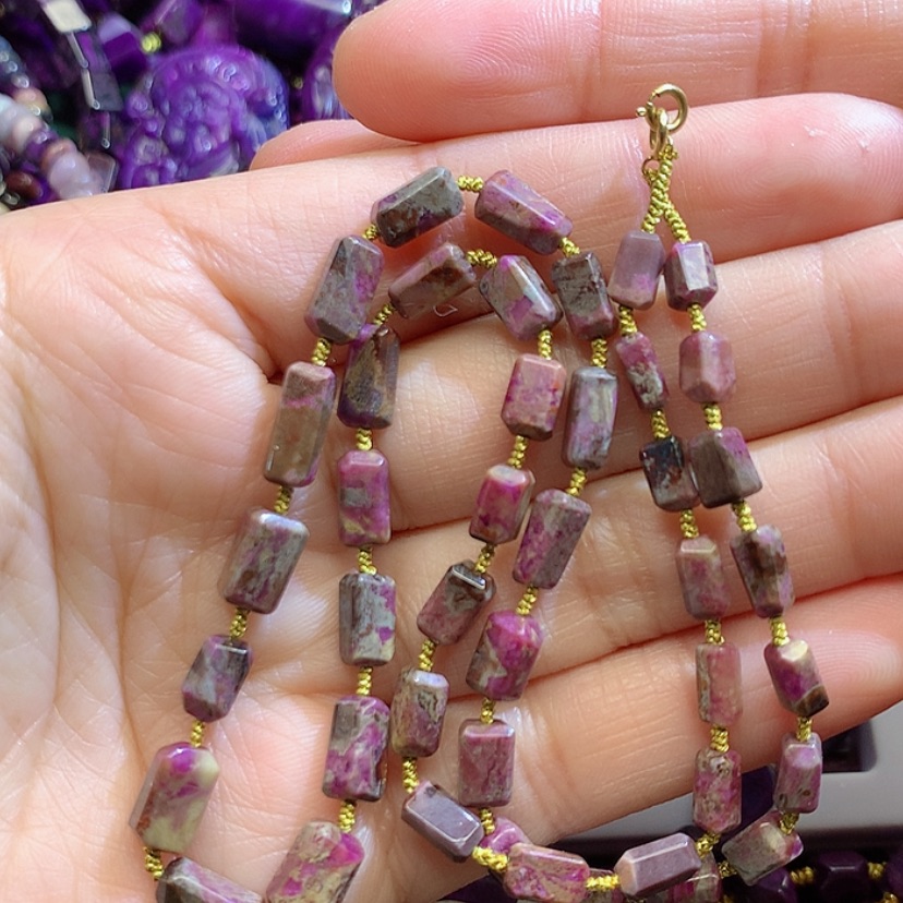 【闪购商品】苏纪石（舒俱来）项链18K金镶嵌