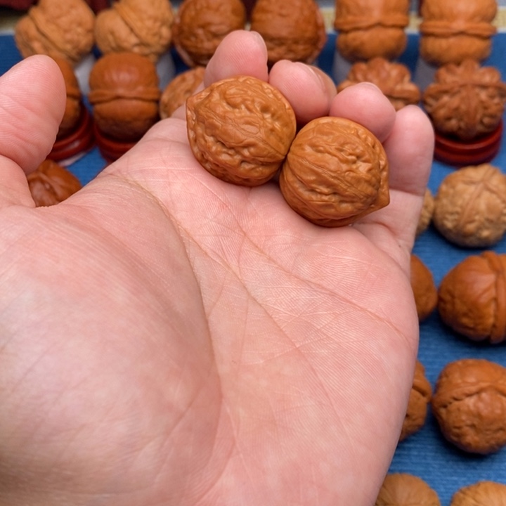 文玩核桃把件小粗筋