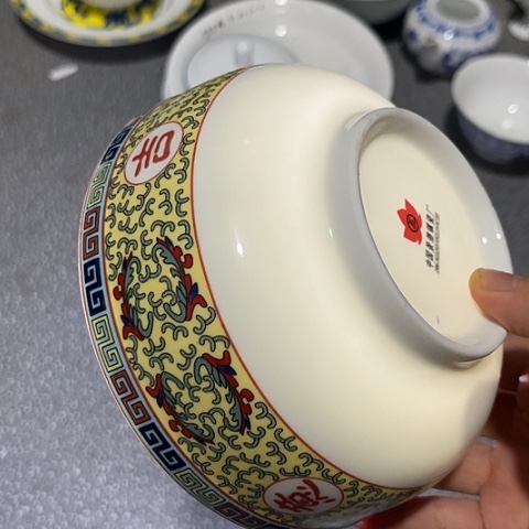 陶瓷6寸碗两个陶瓷