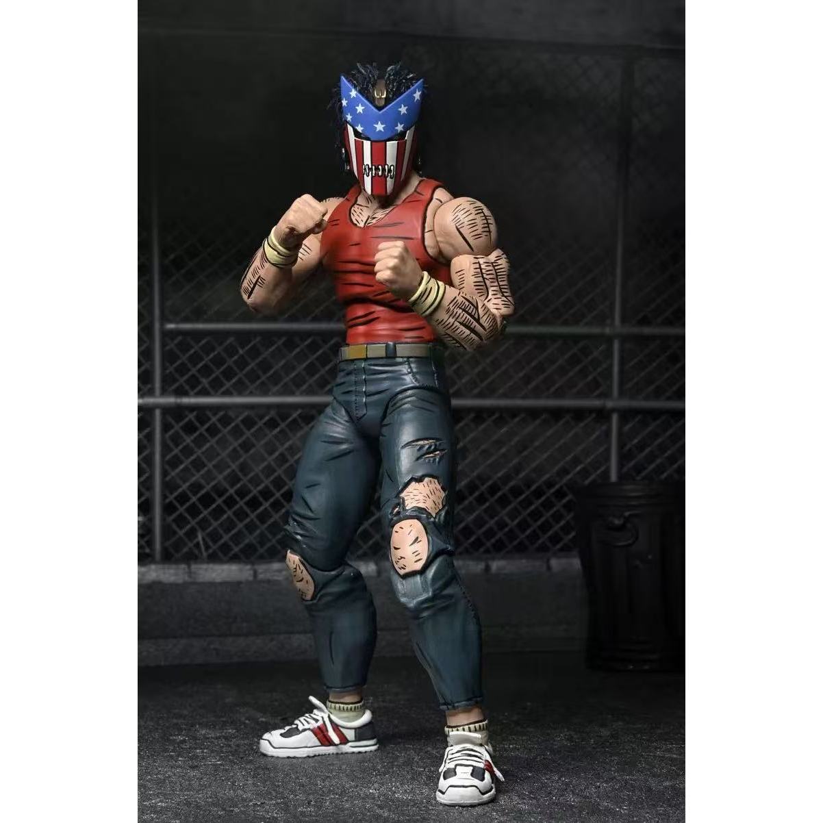 现货 NECA 忍者神龟凯西琼斯 街头版