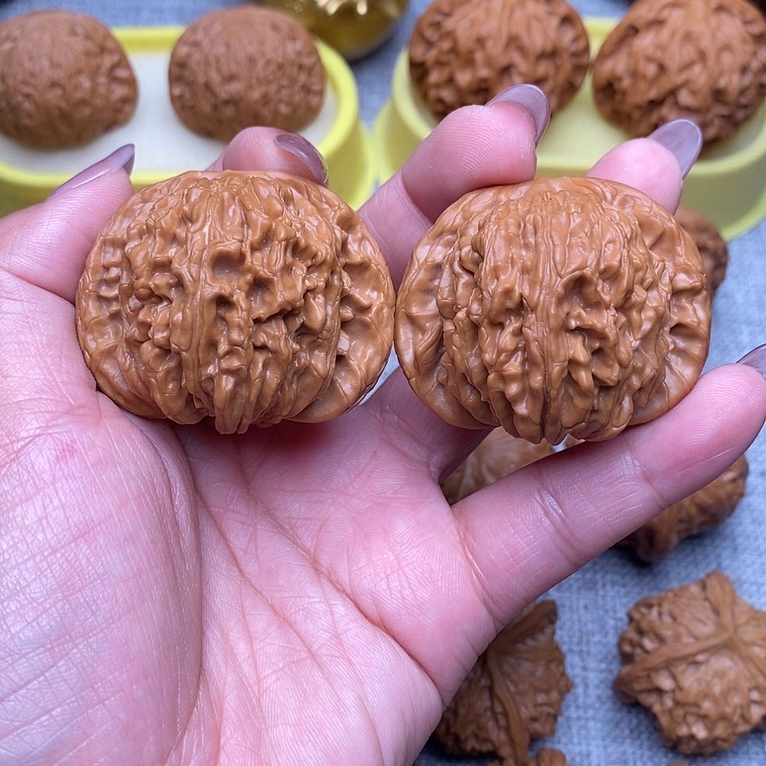 文玩核桃把件四座楼46