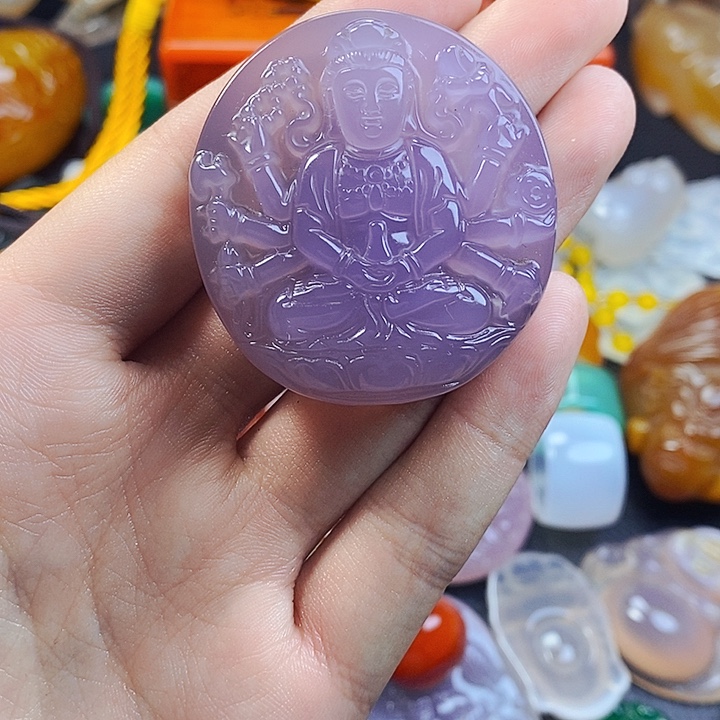 順***己玛瑙/玉髓未镶嵌玛瑙