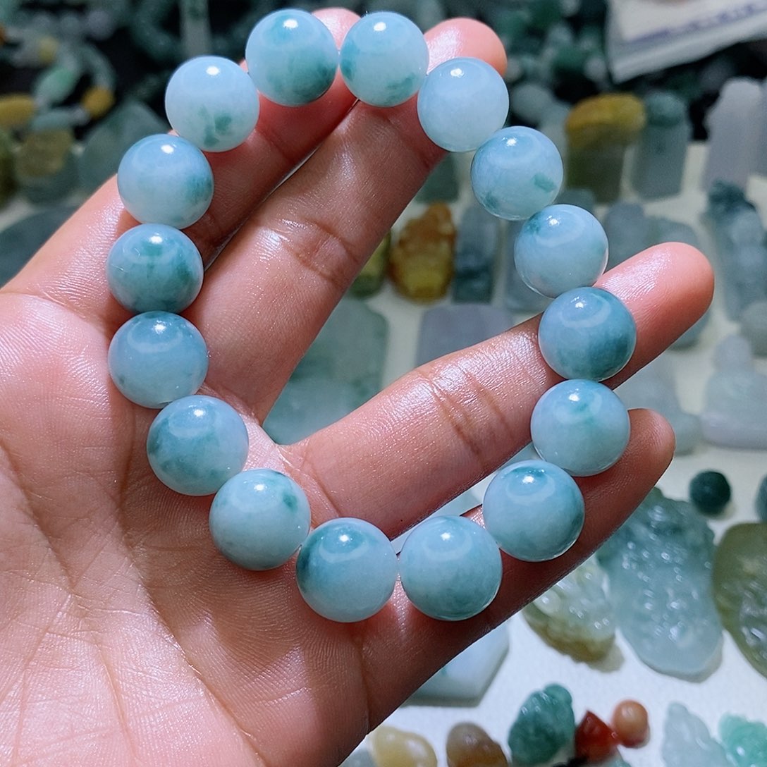 定制翡翠未镶嵌毛货